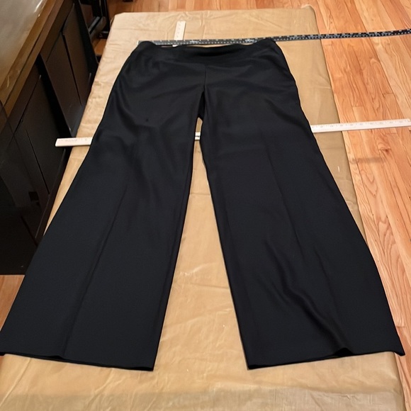 Trina Turk Classic Black Wide Leg Pants - Picture 7 of 14